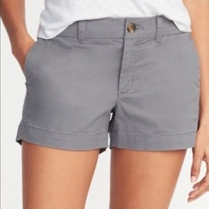 Old Navy gray twill shorts